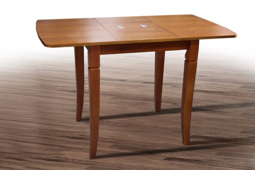 Стіл обідній розкладний МІКС-меблі Лінда шпон дуба коньячний