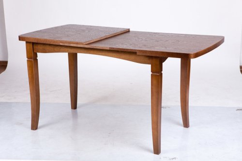 Стол обеденный раскладной МИКС-мебель Леон шпон дуба орех