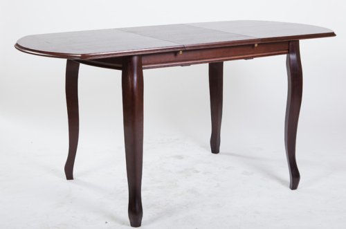 Стол обеденный раскладной МИКС-мебель Турин ясень 110х70 темный орех