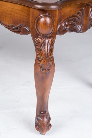 Стол журнальный МИКС-мебель Скарлет орех антик