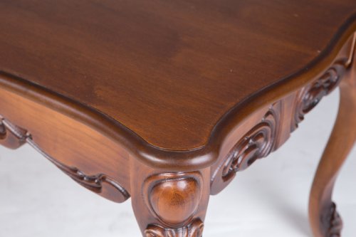 Стол журнальный МИКС-мебель Скарлет орех антик