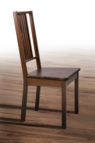 Стул твердый МИКС-мебель Классик Орех темный