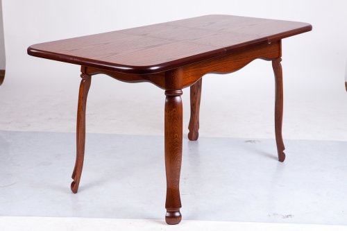 Стіл обідній розкладний МІКС-меблі Гаїті Горіх темний 160x85 дуб