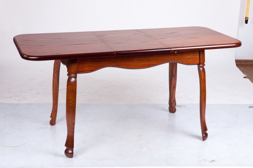 Стіл обідній розкладний МІКС-меблі Гаїті Горіх темний 160x85 дуб