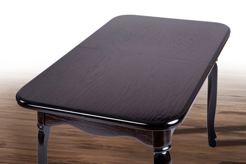 Стіл обідній розкладний МІКС-меблі Гаїті Венге 160x85 дуб