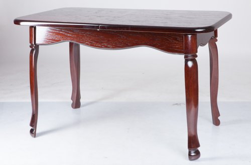 Стіл обідній розкладний МІКС-меблі Гаїті Каштан 120x70 Дуб