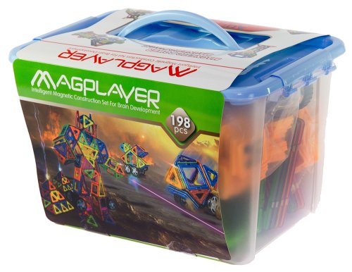 Магнитный конструктор Magplayer 198 эл. (MPT-198)