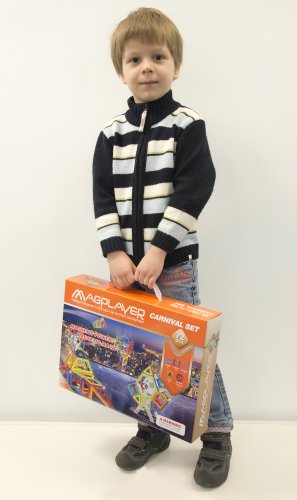 Магнитный конструктор Magplayer 72 эл. (MPA-72)