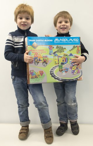 Магнитный конструктор Magplayer 99 эл. (MPK-99)