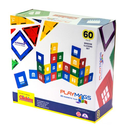 Магнитный конструктор Playmags 60 эл. (PM169)