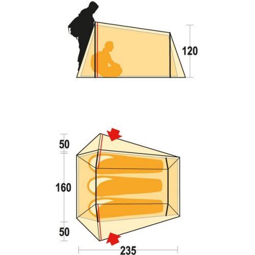 Палатка Ferrino Lightent 3 (8000) Olive Green