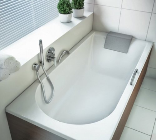 Ванна Kolo Mirra 150x75 (с ножками и подголовником)