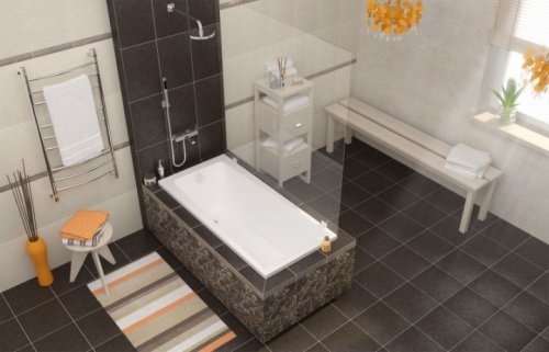 Ванна Cersanit Lorena 140x70 (с ножками)