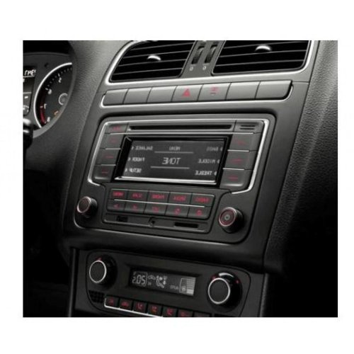 Рамка перехідна AWM 781-35-039 VW Polo 2014+ 2DIN piano black