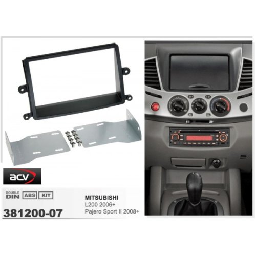 Рамка перехідна ACV 381200-07 Mitsubishi L200 (2006->)