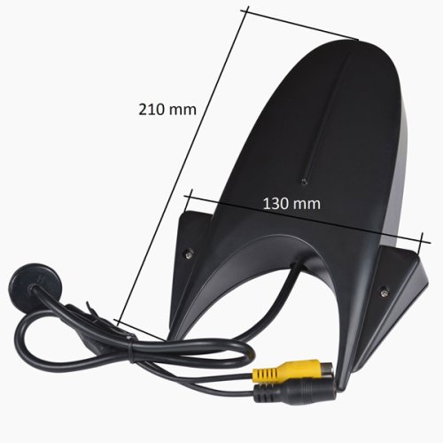 Камера заднього огляду Prime-X MCM-10 біла