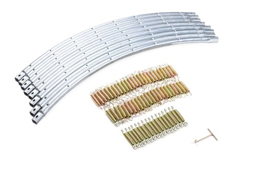 Батут Hop-Sport 10 ft Green (305 см, 4 ноги, с внутренней сеткой)