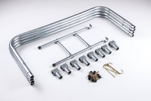 Батут Hop-Sport 14 ft Blue (427 см, с внутренней сеткой)