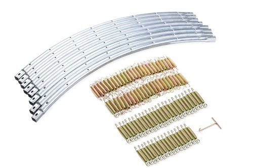 Батут Hop-Sport 14 ft Green (427 см, с внутренней сеткой)