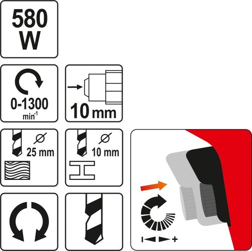 Дрель YATO YT-82051