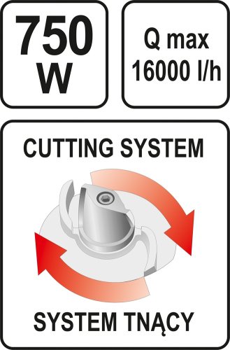 Дренажный насос YATO YT-85350