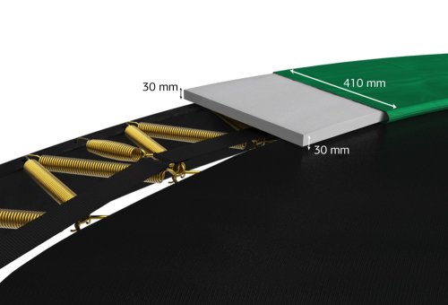 Батут Berg FlatGround Champion Grey 430 (14 ft)