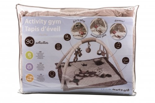 Развивающий коврик Nattou Макс, Ноа и Том (777315)