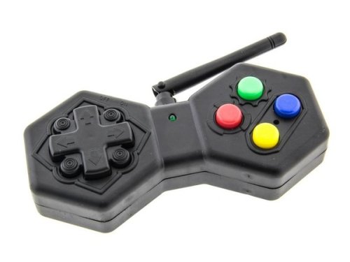 Робот-паук р/у Keye Space Warrior ракеты, диски, лазер (синий)