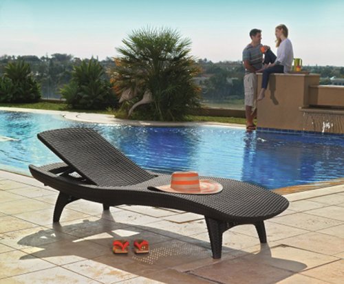 Шезлонг Keter Pacific Серый