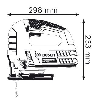 Лобзик Bosch GST 8000 E (060158H000)