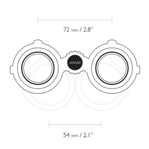 Бинокль Hawke Nature Trek 10x25 (Green)