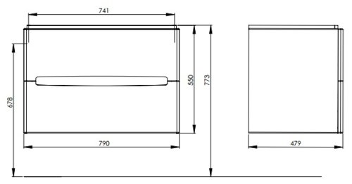 Тумба под умывальник KOLO MODO 89426000