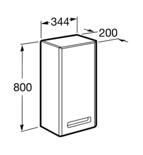 Пенал Roca GAP A856527576