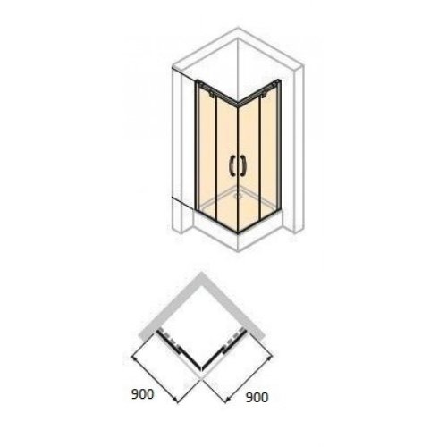 Душевая кабина Huppe X1 140103069321