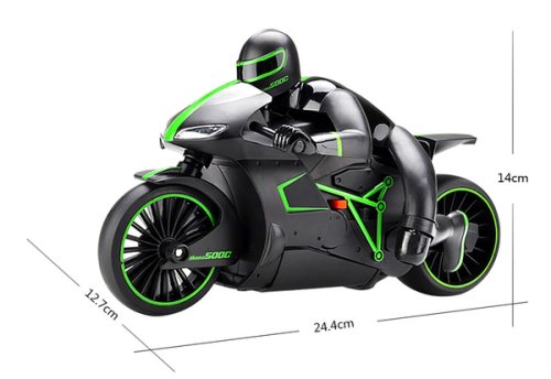 Мотоцикл р/у 1:12 Crazon 333-MT01 (зеленый)