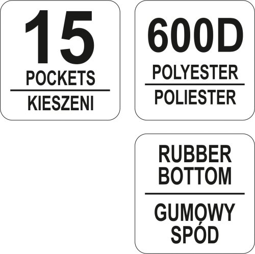 Сумка для инструментов YATO YT-74361