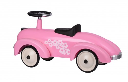 Каталка Goki Ретро машина 14161G (Розовый)
