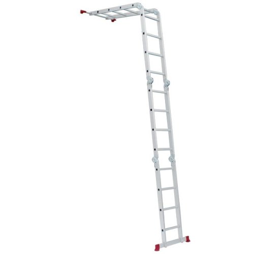 Лестница алюминиевая мультифункциональная трансформер Intertool LT-0029