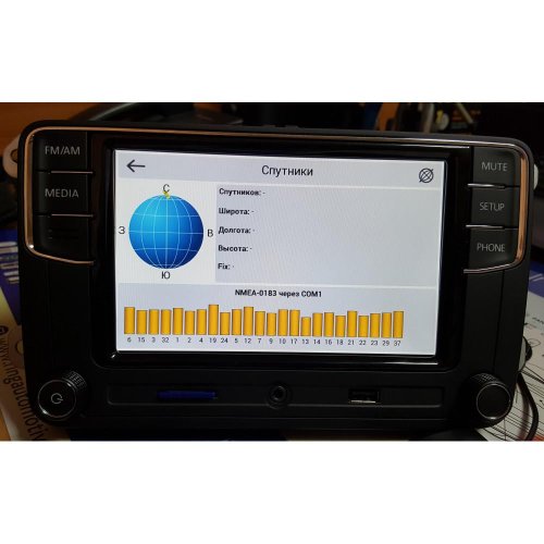 Штатная магнитола MIB2-G Skoda Plus CAN GPS