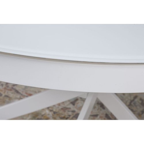 Стол обеденный Nicolas CAMBRIDGE белый MD000214