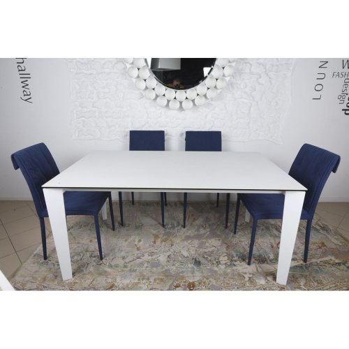 Стол обеденный Nicolas LIVERPOOL керамика белый MD000178