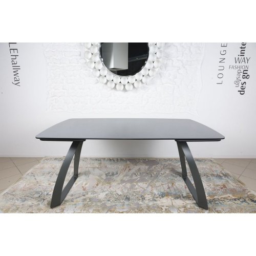 Стол обеденный Nicolas LONDON керамика мокрый асфальт MD000166