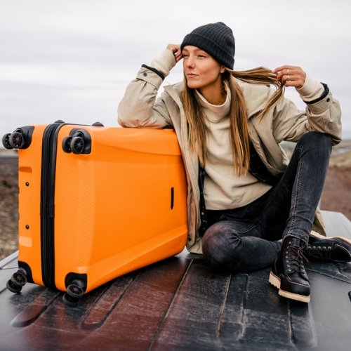 Чемодан Epic GTO 4.0 (S) Firesand Orange