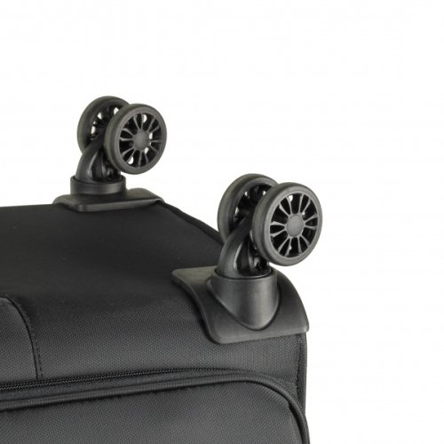 Чемодан Rock Deluxe-Lite (M) Black