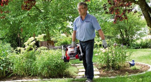 Газонокосилка аккумуляторная Einhell GE-CM 33 Li Kit