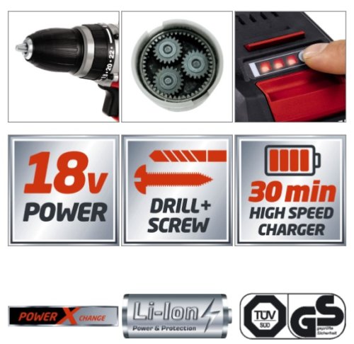 Шуруповерт Einhell TE-CD 18 Li