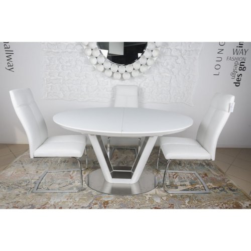 Стол обеденный Nicolas DENVER белый MD000186