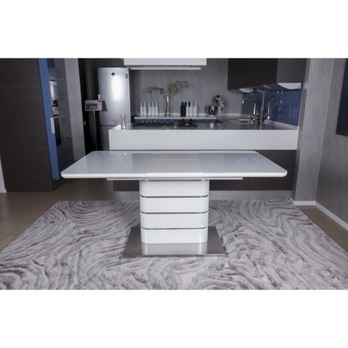 Стіл обідній Nicolas RICHMOND білий глянець MD000051