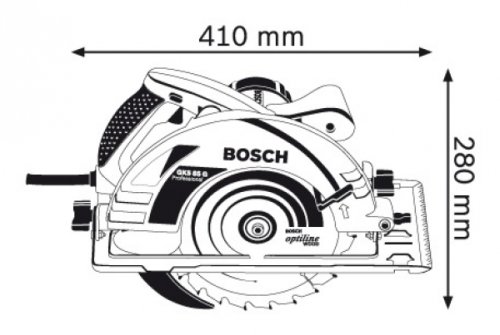 Дисковая пила Bosch GKS 85 G