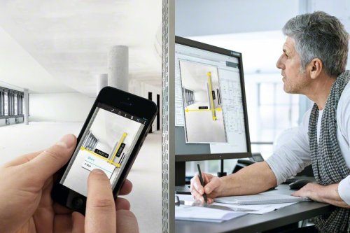 Лазерный дальномер BOSCH GLM 100 C (0601072700)